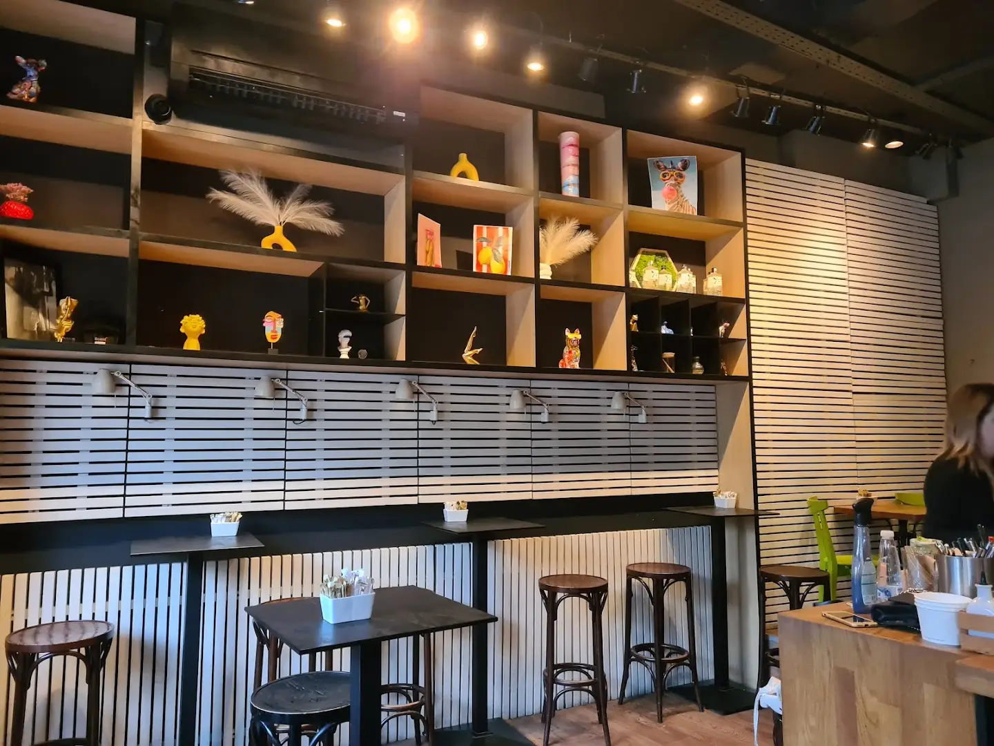 Interior seating at Lime