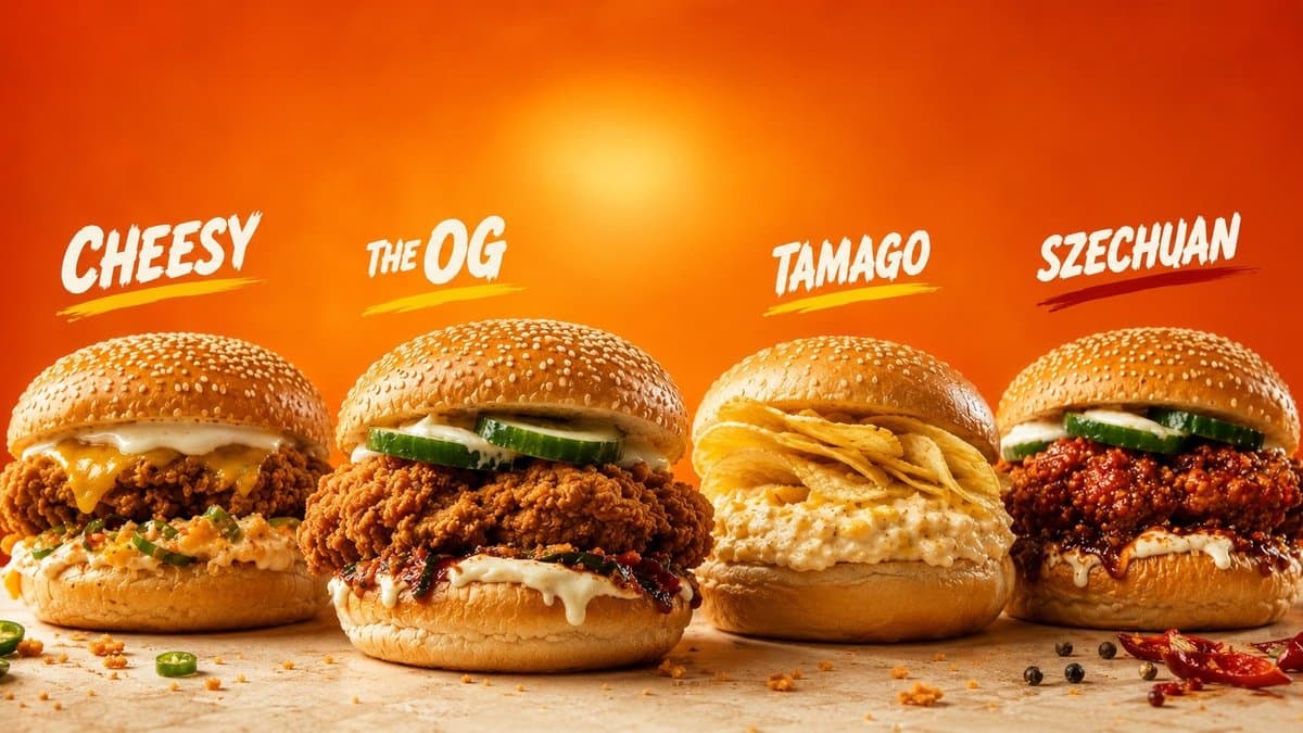SANDO Fried Chicken website homepage