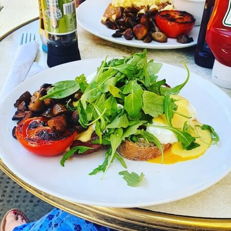 Vegan Breakfast served at Café de Provence
