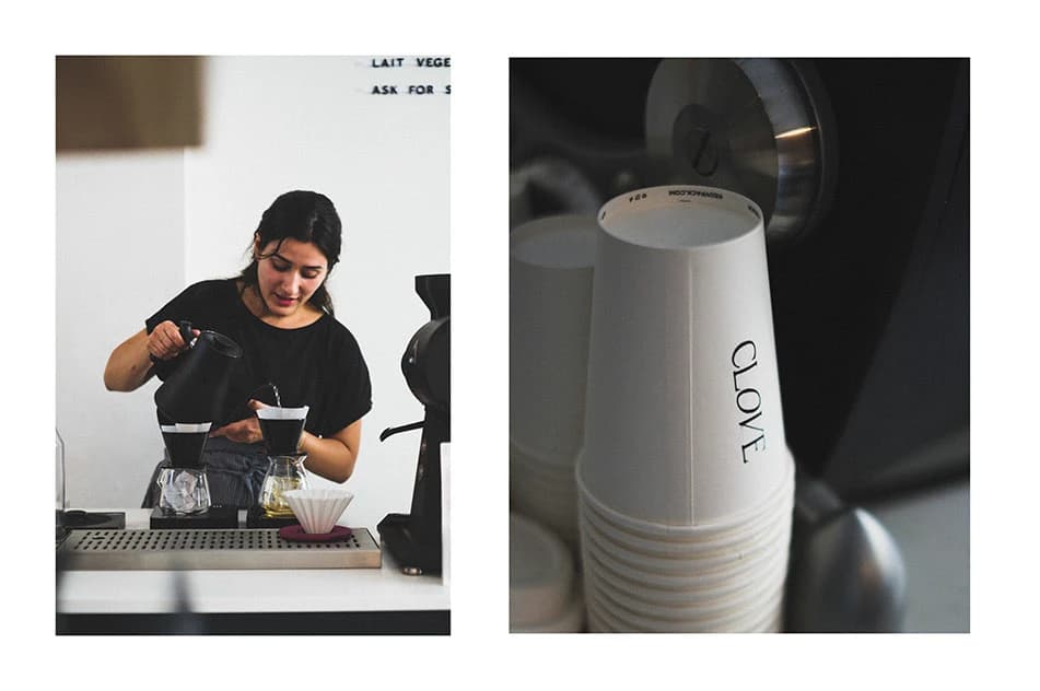 Préparation minutieuse d’un café filtre chez Clove